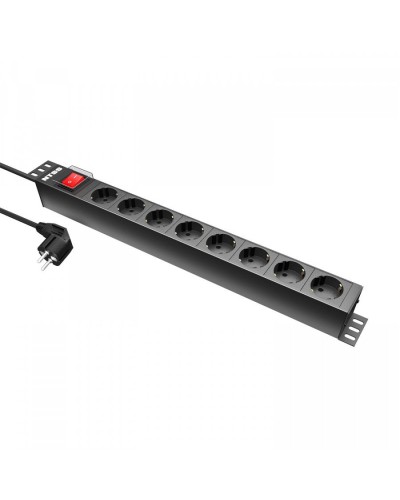 NTSS-PDU-DA2034 гор.размещ. 8xSchuko базовые 16A Schuko 1.8м. Блок розеток 19. NTSS в Кызыле
