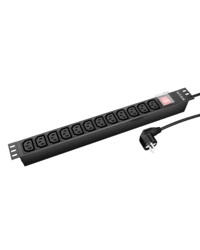 NTSS-PDU-DA2039 гор.размещ. 12xC13 базовые 16A Schuko 2м. Блок розеток 19. NTSS в Кызыле