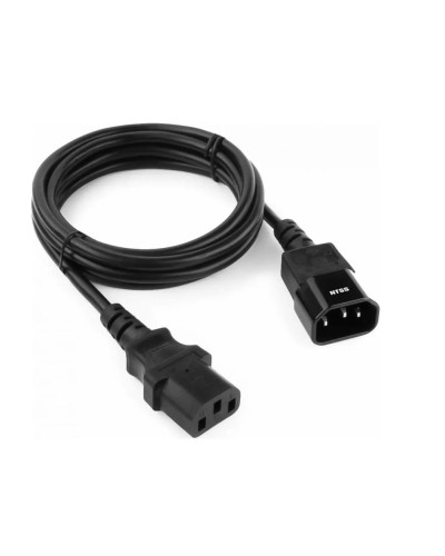 NTSS-PC13145 C13-С14 проводник.:3х1мм2 3м 220/250В 10А черный. Кабель питания. NTSS в Кызыле