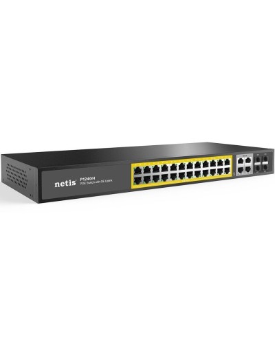 Netis P124GH. Коммутатор сетевой PoE неуправляемый. Netis в Кызыле