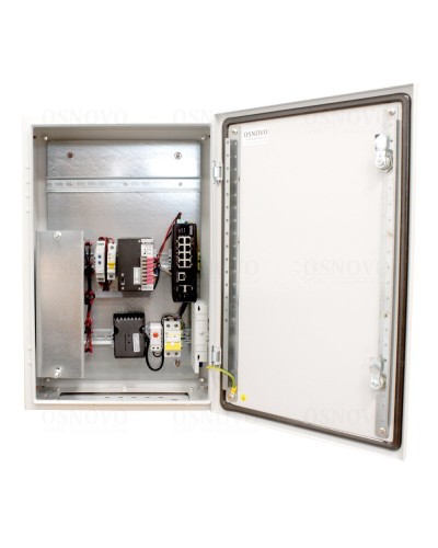 OS-46TB1(SW-60812/I). Уличная станция с термостабилизацией и резервным питанием. OSNOVO в Кызыле