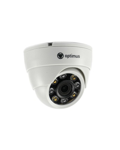 IP-E022.1(2.8)PL_DP03. Видеокамера IP купольная. Optimus в Кызыле