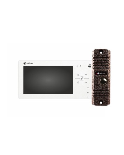 VM-7.0 (w)+ DS-700L (медь). Комплект видеодомофона. Optimus в Кызыле