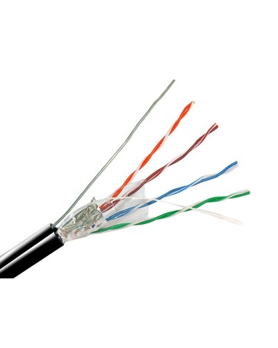 FTP-5e 4х2х0.51 Cu (outdoor) С ТРОСОМ. Кабель «витая пара» (LAN) для структурированных систем связи. Optimus в Кызыле