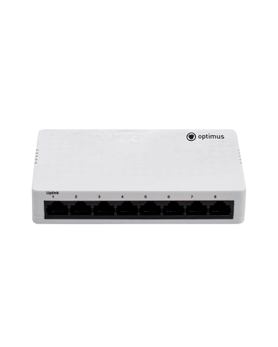 U1EN-7G/1G. Коммутатор 7-портовый. Optimus в Кызыле