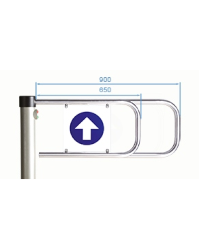 PERCo-ASG-650. Створка для калитки. PERCo в Кызыле