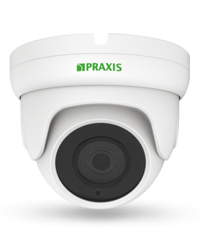 PE-7141IP 2.8. Видеокамера IP купольная. Praxis в Кызыле