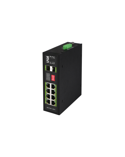 RVi-1NSI8GP-2S. Коммутатор с питанием по PoE. RVi в Кызыле