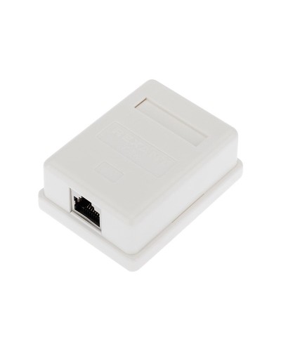 Розетка компьютерная внешняя, 1-порт FTP RJ-45 (8P8C), CAT 6 REXANT (03-0142). Розетка RJ-45. Rexant в Кызыле