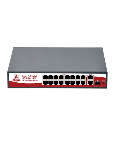 SR-PS1621GBL. Коммутатор с питанием по PoE. SarmatT в Кызыле