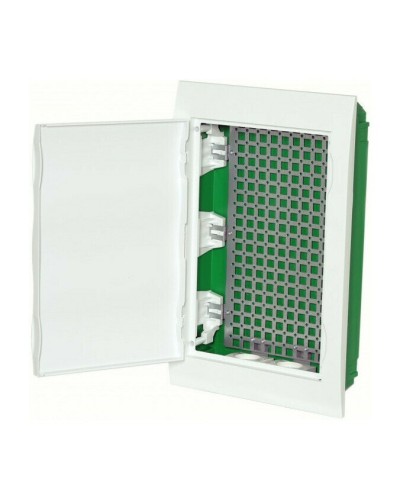 City9 Box IT 36 модулей встраиваемый с белой дверцей, 2 розетки (EZ9E312P2FIT). Щиток модульный. Systeme Electric в Кызыле