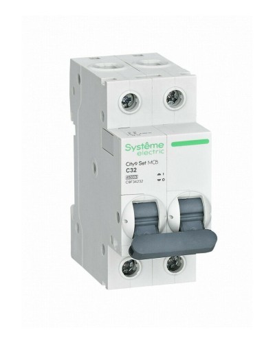 City9 Set 2P 32А 4.5kA С (C9F34232). Автоматический выключатель. Systeme Electric в Кызыле