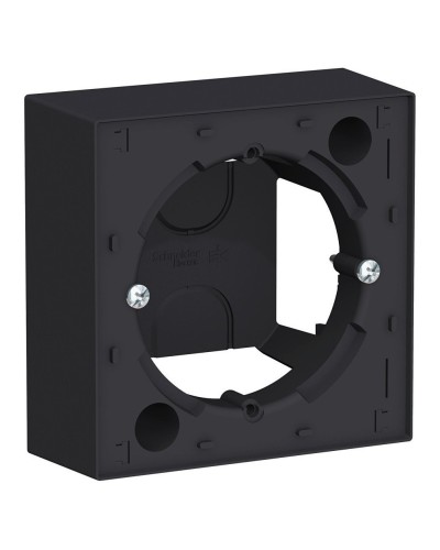 AtlasDesign коробка для наружного монтажа, карбон (ATN001000). Коробка монтажная. Systeme Electric в Кызыле