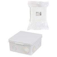 Коробка ОП 100х100х55мм, крышка, IP54, 8вх. (SQ1401-0513). Распаячная коробка. TDM ЕLECTRIC