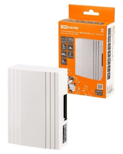 ЗПС-10/2-ЭМ, эл.мех - Ding-Dong, без кнопки, AC 230V (SQ1901-0046). Звонок проводной. TDM ЕLECTRIC в Кызыле