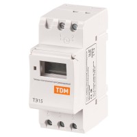 ТЭ15-1мин/7дн-16on/off-16А-DIN TDM (SQ1503-0005). Таймер электронный. TDM ЕLECTRIC