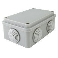 Коробка ОП 120х80х50мм, крышка, IP55, 6 вх (SQ1401-0105). Распаячная коробка. TDM ЕLECTRIC