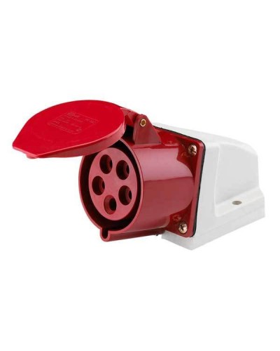 Розетка 125 стационарная 3Р+РЕ+N 32А 380В IP44 (SQ0602-0006). Розетка. TDM ЕLECTRIC в Кызыле
