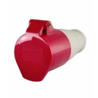 Розетка 215 переносная 3Р+РЕ+N 16А 380В IP44 (SQ0603-0012). Розетка. TDM ЕLECTRIC
