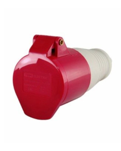 Розетка 215 переносная 3Р+РЕ+N 16А 380В IP44 (SQ0603-0012). Розетка. TDM ЕLECTRIC в Кызыле
