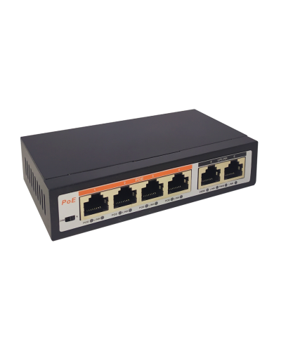 TI-204P, SIP коммутатор. Коммутатор с питанием по PoE. True-IP в Кызыле