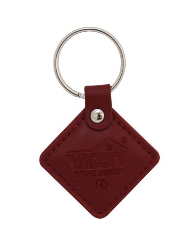 VIZIT-RF2.2 (Red). Брелок proximity кожаный. VIZIT в Кызыле