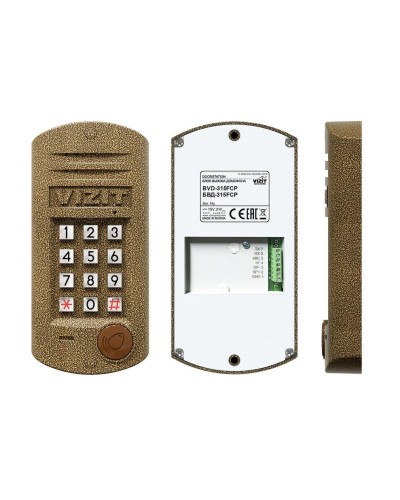 БВД-315FCP. Блок вызова домофона. VIZIT в Кызыле