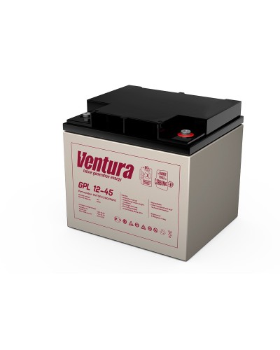 Ventura GPL 12-45. Аккумулятор герметичный свинцово-кислотный. Ventura в Кызыле