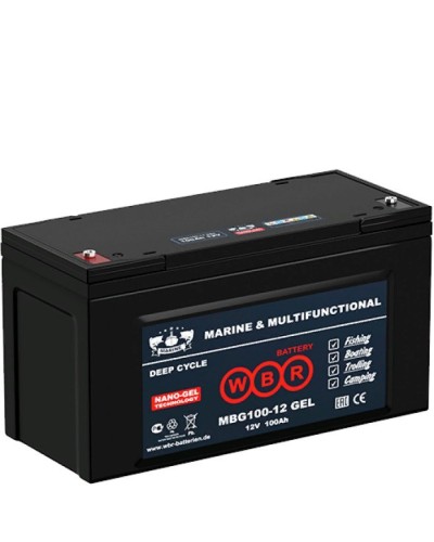 WBR MBG100-12. Аккумулятор герметичный свинцово-кислотный. WBR в Кызыле