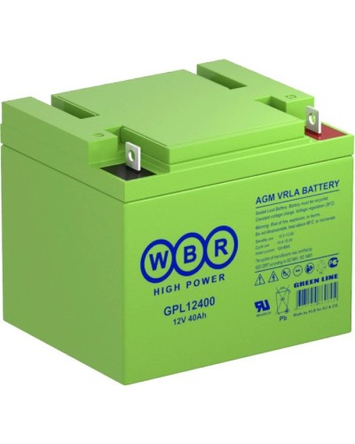 WBR GPL12400. Аккумулятор герметичный свинцово-кислотный. WBR в Кызыле