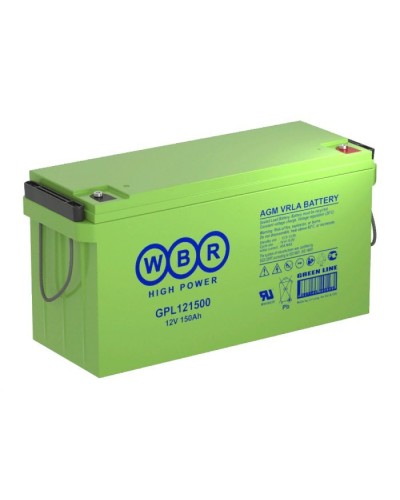 WBR GPL121500. Аккумулятор герметичный свинцово-кислотный. WBR в Кызыле