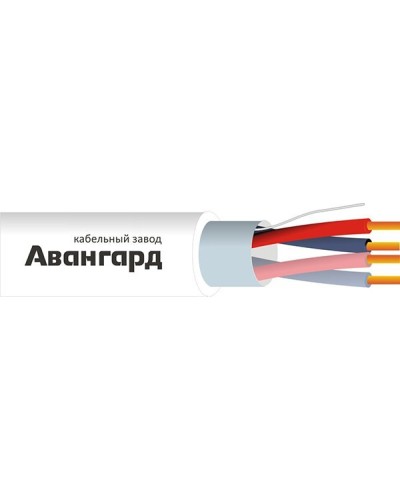 КПСВЭВнг(А)-LSLTx 2х2х1,0 (Авангард). Кабель экранированный для систем пожарной и охранной сигнализации с пониженным дымо и газовыделением низкотоксичный. Авангард в Кызыле