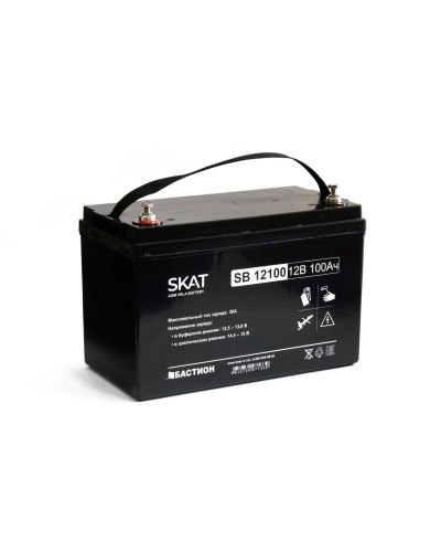 SKAT SB 12100 (2542). Аккумулятор герметичный свинцово-кислотный. Бастион в Кызыле