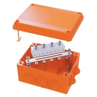 Коробка FS 100х100х50 5P (FSB10510): Коробка ответвительная огнестойкая из термопласта