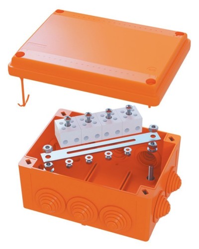 Коробка FS 100х100х50 6P (FSB10604): Коробка ответвительная огнестойкая из термопласта в Кызыле