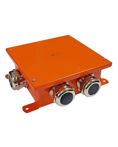 Коробка SMB165 металлическая 164х164х65, 6P (1,5-6 мм²) (56239E). Коробка, огнестойкая. Экопласт в Кызыле