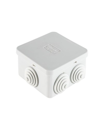 Коробка JBS070 70х70х40, 6 вых., IP44, серая (44056). Коробка монтажная. Экопласт в Кызыле