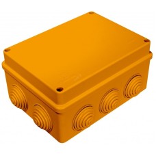 Коробка JBS150 150х110х70, 10 вых., 8P (1,5…10мм²) (43329HF): Коробка монтажная, огнестойкая, без галогена
