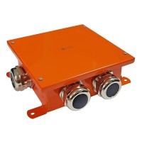 Коробка SMB165 металлическая 164х164х65, 6P (1,5-6 мм²) (56239). Коробка, огнестойкая. Экопласт