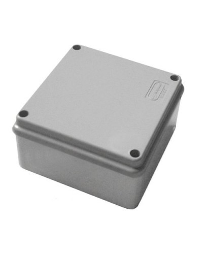 Коробка JBS100 100х100х55, 6P (1,5…10мм²) серая (42367HF-GR). Коробка монтажная, огнестойкая, без галогена. Экопласт в Кызыле