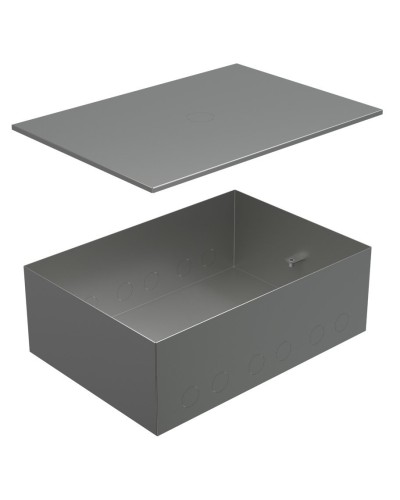 Коробка металлическая с крышкой для заливки в пол BOX/8-12 (70181): Коробка металлическая с крышкой для заливки в пол 309х217х105мм, для люков 70083, 70012 в Кызыле