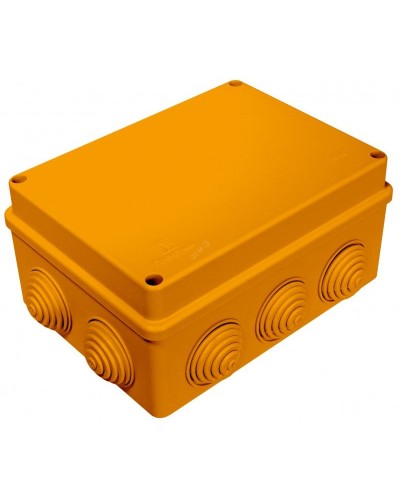Коробка JBS150 150х110х70, 10 вых., 8P (1,5…6мм²) (43229HF): Коробка монтажная, огнестойкая, без галогена в Кызыле