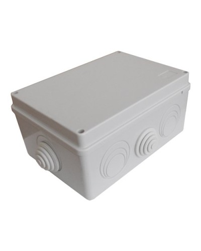 Коробка JBS210 210х150х100, 8 вых., 24P (0,15...2,5мм²) серая (43636HF-GR). Коробка монтажная, огнестойкая, без галогена. Экопласт в Кызыле