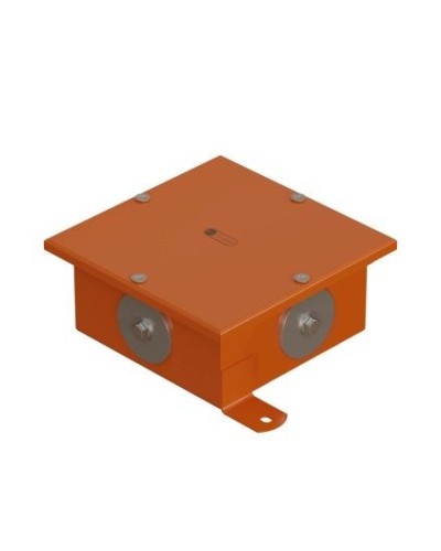 Коробка SMB120 металлическая 120х120х60, 4 металлических заглушки (56004S). Коробка, 4 металлические заглушки. Экопласт в Кызыле