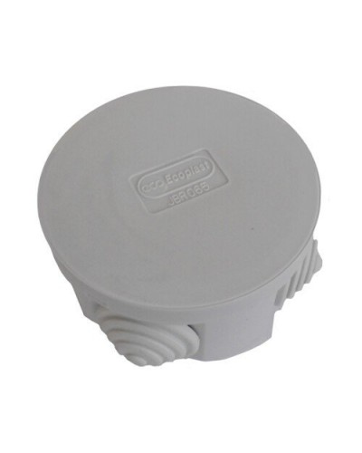 Коробка 3001 D70x36, 4 вых, IP55, серая (44001HF). Коробка монтажная. Экопласт в Кызыле