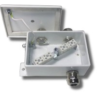 КМ-О (8к)-IP66-d три ввода: Коробка монтажная огнестойкая