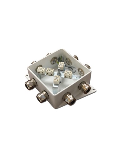 КМ-О (10к)-IP66-120х120, четыре ввода: Коробка монтажная огнестойкая в Кызыле