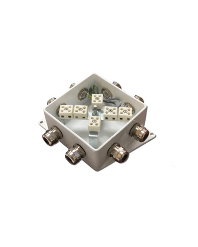 КМ-О (12к*6,0)-IP66-120х120, четыре ввода: Коробка монтажная огнестойкая в Кызыле
