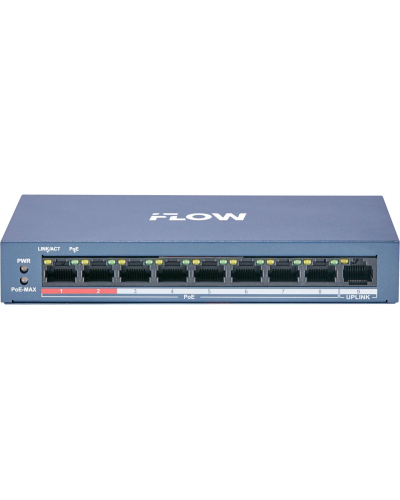 F-SW-EU209POE-V/L. Сетевой PoE коммутатор. i-FLOW в Кызыле