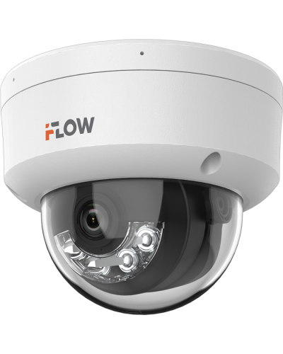F-IC-2442C2MS(4мм). Бюджетная IP-видеокамера купольная. i-FLOW в Кызыле